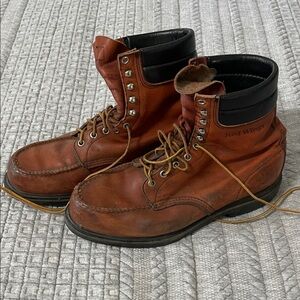 Vintage Red Wing 00404 Men's 10.5 Brown Leather Boots
